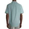thumbnail image 4 of Arrow Men's Big and Tall Hamilton Poplin Wrinkle Free Short Sleeve Shirt, 4 of 7