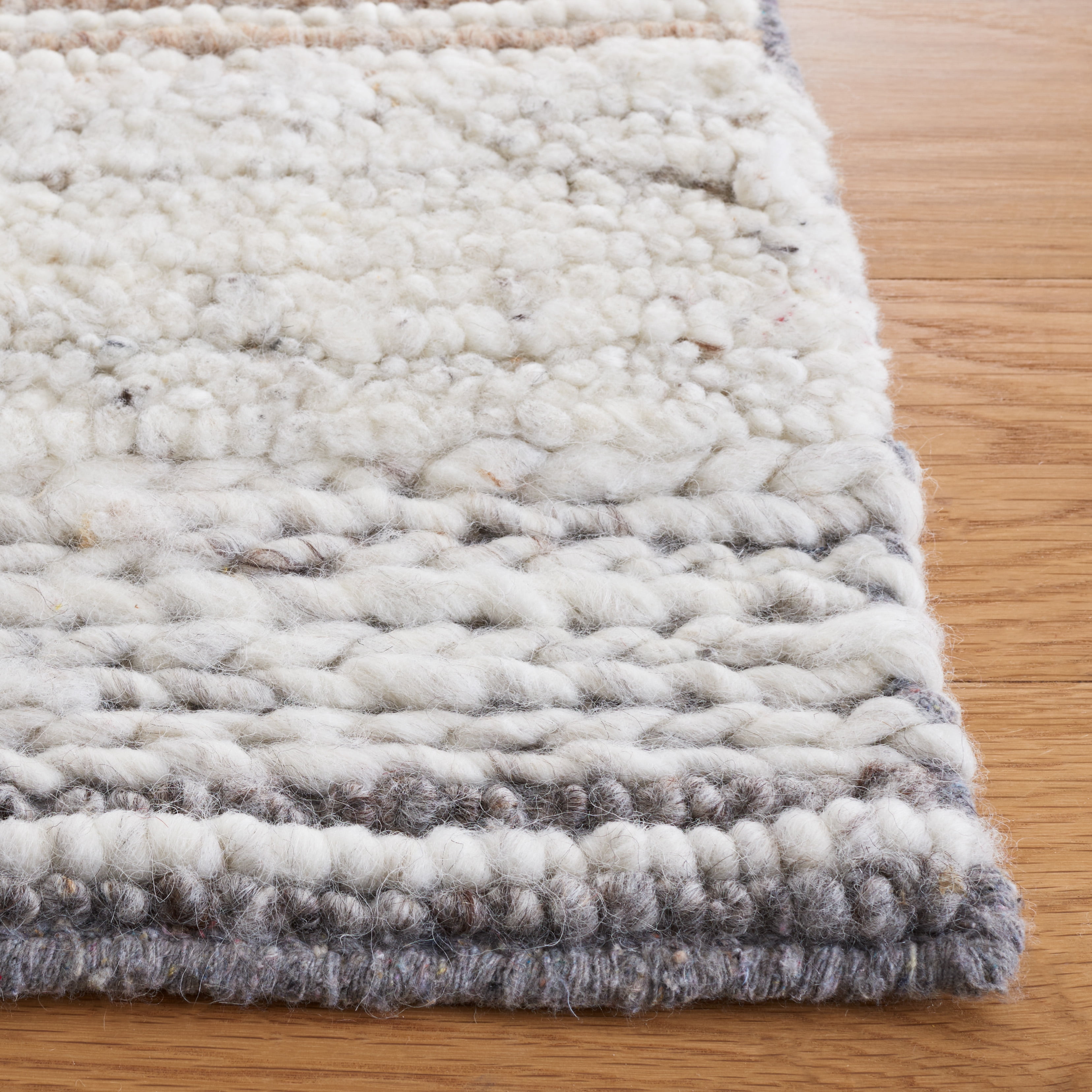 Safavieh Casablanca Zayden Checkered Area Rug, Natural/Ivory, 8' x 10'