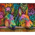 thumbnail image 3 of Dean Russo Collection 14x12 Black Modern Framed Museum Art Print Titled - Donkeys, 3 of 5