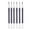 6Pcs Blue, variant on Pen Refill Ink For Pentel 0.5mm Needle Tip LP2RF-8EF/UF Liquid Gel Pen Black/Blue Ink