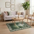 thumbnail image 3 of ODIKA Forest Botanical Vine Border Hardwood Long Farmhouse Watercolor Refined Pet Friendly & Kids Safe Play for Playroom, Bedroom, Reading Nook, 3 of 7