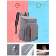 thumbnail image 5 of LUXUR Men Portable Multi Pockets Daypack Women Reusable Insulated Knapsack Lightweight Hiking Picnics Leakproof Lunch Backpack, 5 of 8