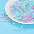 thumbnail image 4 of Uxcell 60g Flatback Pearls and Rhinestones 3mm-10mm for Art Crafts, Light Blue, 4 of 6
