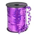 thumbnail image 1 of Unique Bargains 500 Yards Glitter Curling Ribbon Crimped Balloon String Metallic 3/16', Purple, 1 of 6