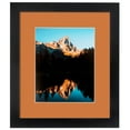 thumbnail image 2 of ArtToFrames 18x22" Matted Picture Frame with 14x18" Single Mat Photo Opening Framed in 1.25" Satin Black and 2" Octoberfest Mat (FWM-3926-18x22), 2 of 8