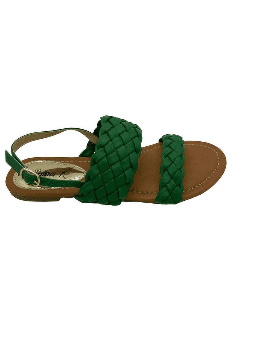 Women Fashion Victoria K Double Braided Sandals, Everyday Sandals, Vacation/Summer Sandals,5 colors size 6-10