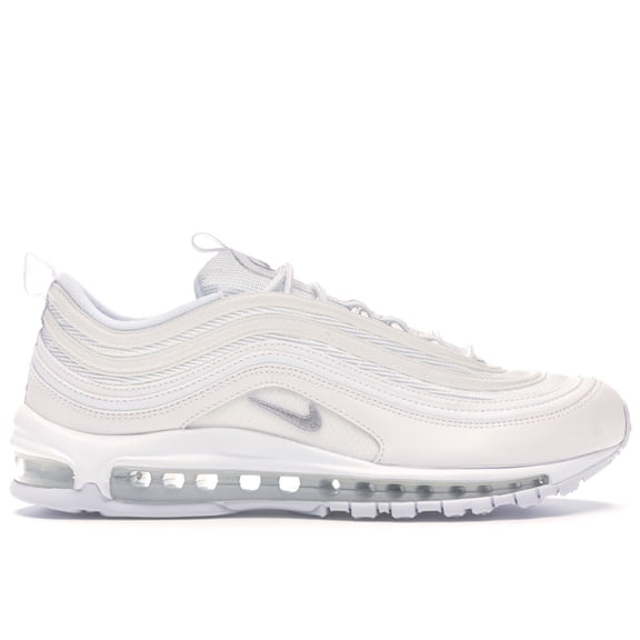 Nike Men's Air Max 97 Triple White Wolf Grey Running Shoes, from StockX