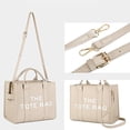 thumbnail image 2 of Bolsa de mano Tote Bag de gran capacidad color café, 2 of 3