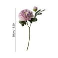 thumbnail image 3 of CaiYueKe Artificial Peony Flowers Fake Flowers for Home Decor Wedding Party Bouquet Centerpiece Silk Flowers Photography Props Realistic Floral Arrangements Vase Filler, 3 of 7