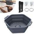 thumbnail image 1 of Anda Ducha de Hielo Ártico, Enfriador de Agua para Baño de Hielo, Enfriador de Baño de Hielo, Baño de Hielo Portátil de Enfriamiento Rápido Ducha de Silicona Fría Plegable para Bañarse, Accesorio de D, 1 of 7