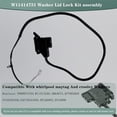 thumbnail image 3 of 2026 Upgrade W11414731 WTW5010LW0 WTW5057LW0 MVW5430MW0 DTL60003 Washer Lid Lock Replacement OEM Assembly Fit for whirlpool, 3 of 7