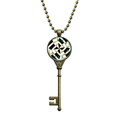 thumbnail image 1 of Masterpiece Interval Block Confusion Key Necklace Pendant Tray Embellished Chain, 1 of 3