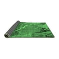 thumbnail image 2 of Ahgly Company Indoor Round Oriental Emerald Green Industrial Area Rugs, 7' Round, 2 of 4