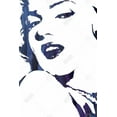 thumbnail image 3 of Marilyn monroe en Bleu - Toile 24"x36 Pouces - Impression sur Demande, 3 of 5