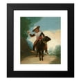 thumbnail image 2 of Francisco de Goya 12x13 Black Modern Framed Museum Art Print Titled - Boy on a Ram (1786), 2 of 5