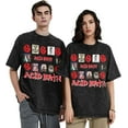 thumbnail image 4 of ACID Music BATH Music Shirts Funny Graphic Vintage T-Shirt Mens Womens Cotton Crew Neck Retro Casual Tee Tops, 4 of 6