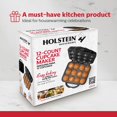 thumbnail image 2 of Holstein Housewares Non-Stick 12-Count Electric Cupcake Maker Machine &ndash; Bakes 12 Cupcakes, Muffins, Pizza Cups, Cinnamon Buns &ndash; Perfect f, 2 of 8