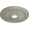 thumbnail image 3 of Ekena Millwork 18 1/8"OD 3 5/8"ID x 1 1/8"P Raymond Ceiling Medallion (Fits Canopies up to 5 1/8"), Hand-Painted Flash Gold, 3 of 5