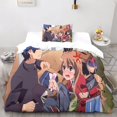 thumbnail image 3 of Toradora Bedding Set Tora-dora 3d Printed Pattern Duvet Cover Zipper Closure With Pillowcases Microfiber For Adults And Children 2 Piece Set Single, 3 of 5
