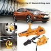 3 Ton 12V DC Scissor Lift Jacks Electric Jack Lifting Car SUV Emergency Equipment Impact Wrench with Controller