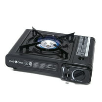 GAS One GS-3800DF Brass Head Burner with Dual Spiral Flame 11,000 BTU Portable GAS Stove with Heavy