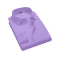 thumbnail image 2 of Men's Long Sleeve Solid Colors Generic Dress Shirts, 2 of 2