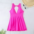 thumbnail image 3 of Gibobby Trajes de Baño Mujer Completo Nuevo traje de baño Traje de baño sexy para mujer de color sólido(RD1,CH), 3 of 5