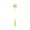 Gold, variant on Stainless Steel Stirring Spoon Gothic Coffee Spoon with Skull Hollow Head Long Handle Halloween Tableware for Dessert Ice Cream Spoon Gift
