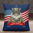 thumbnail image 2 of Happy Father's Day Honoring Veterans Ragdoll in Army Uniform Pillowcase Double Sided Cat Lover Kitten Owner Gifts Idea Pillow Case Covers - 13007, 2 of 3