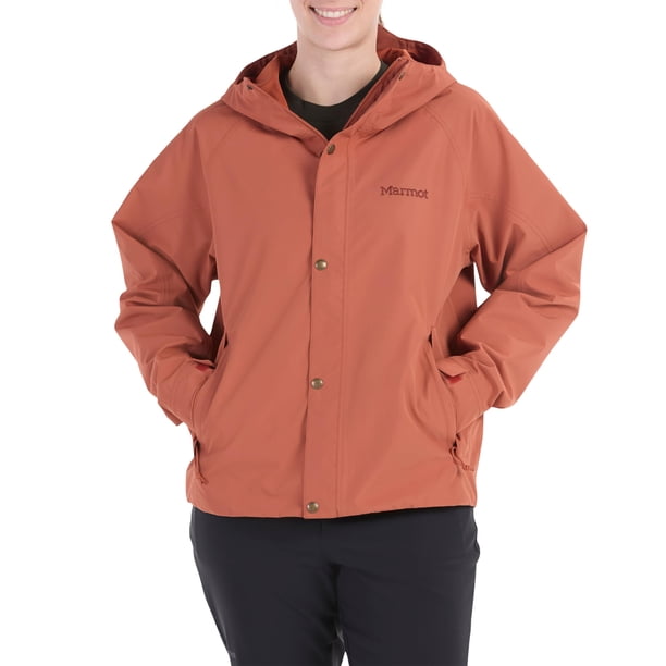 Campera Impermeable y Duradera MARMOT Cascade para Mujer Auburn Talle S