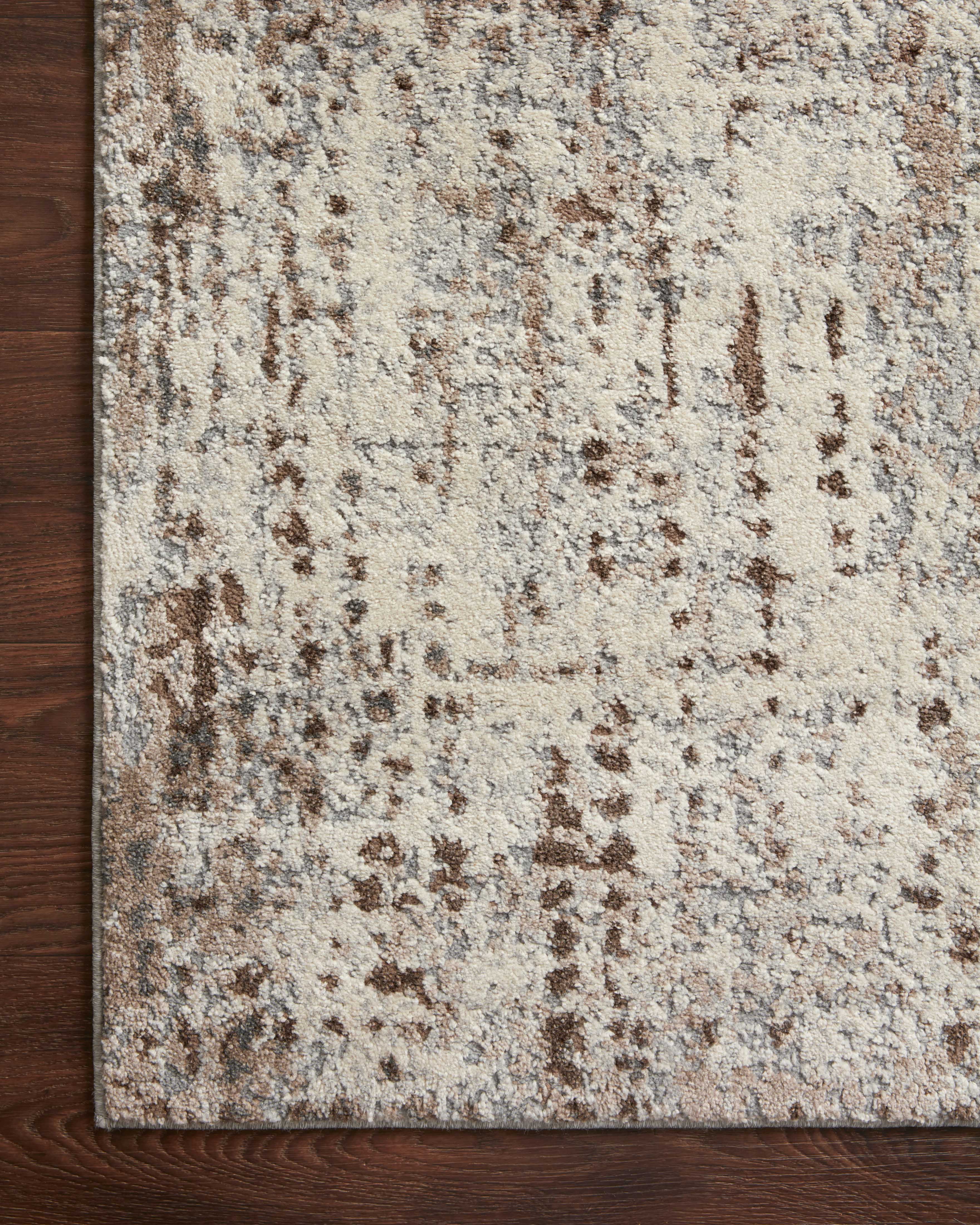 Loloi Austen AUS-01 Abstract Natural / Mocha Area Rug 2'-0" x 3'-0"