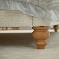 thumbnail image 5 of My Texas House Anna Queen Diamond Tufted Upholstered Slat Bed with Hardware, Cream, 5 of 16