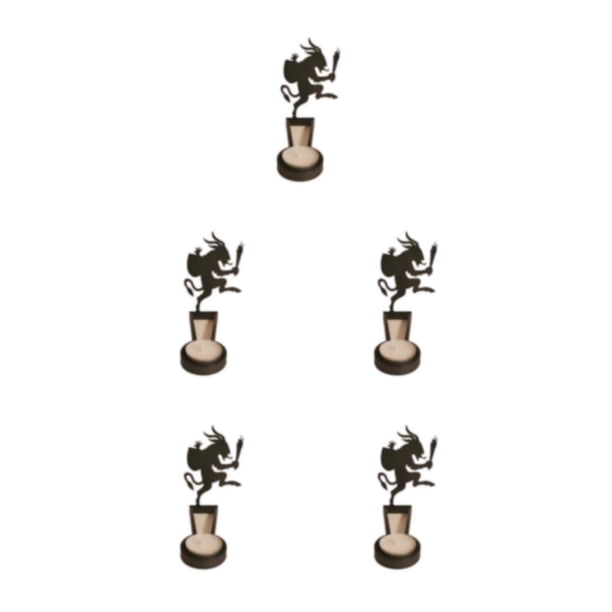 Matsuzay Espeluznantes candelabros de Halloween para escalofriante Vibe candelabro decoración sombra divertida B Type2 NO2