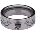 thumbnail image 2 of Owl Tungsten Carbide Ring, 2 of 6