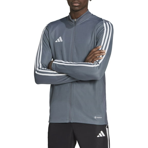 adidas Men's Tiro 23 League Training Track Jacket (Onix, XXL)