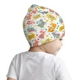thumbnail image 2 of Pofeuu Boho Bunny Print Baby Beanie Hats for Unisex, Toddler Beanies Baby Girl Boy Hat Warm Cap for Baby, Infant, Toddler-Small, 2 of 6