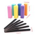 thumbnail image 4 of Kit de limas de uñas de 12 piezas con pulidor de cuidado de placas de esmeril, 4 of 8