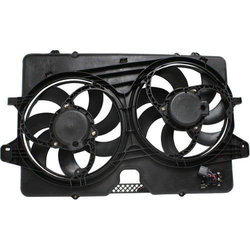 Radiator Cooling Fan Assembly For 2008-2012 Ford Escape 2.3L 2.5L Engine Dual