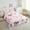 Pink White, variant on Erosebridal Twin Cartoon Cat Comforter Set,Lovely Cats Bedding Set,Love Heart Reversible Duvet Insert,Cute Kitten Pet Animal Quilt with 1 Pillowcase for Bedroom