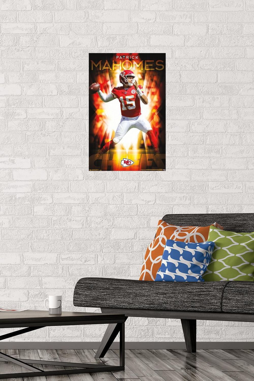 NFL Kansas City Chiefs - Patrick Mahomes II 18 Wall Poster