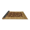 thumbnail image 2 of Ahgly Company Indoor Square Oriental Brown Industrial Area Rugs, 5' Square, 2 of 4
