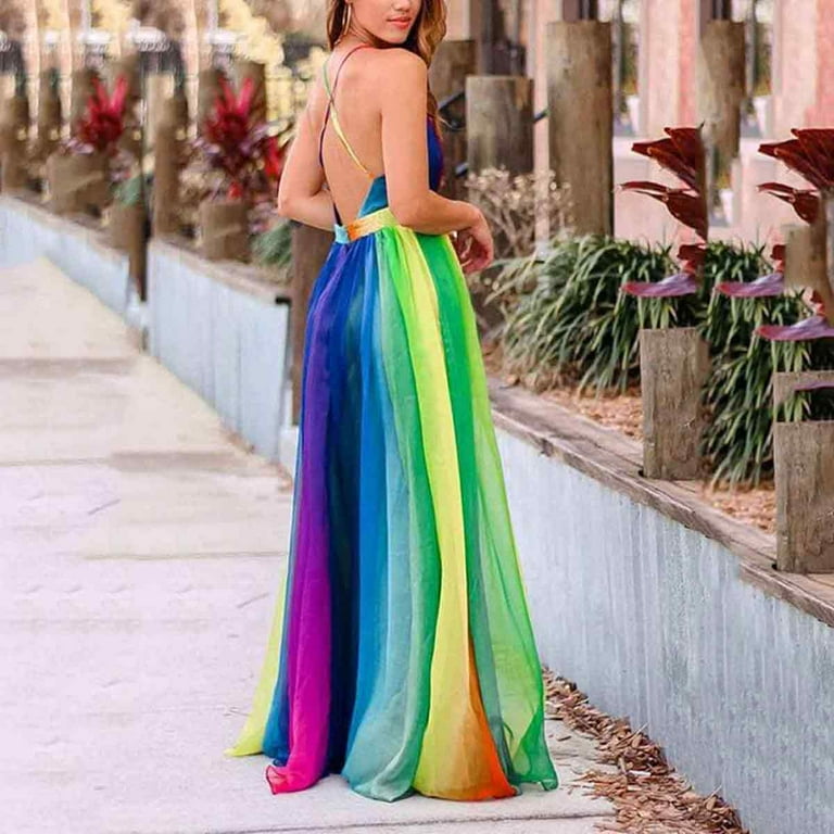 princess polly baby blue dress Sexy Halter Draped Backless Pearls Chains Maxi Dress Women Black White  Sleeveless Slim Long Dresses Elegant Evening Party Gowns main image 0
