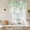 Green, variant on Pink Eucalyptus Leaves Tie Up Curtains for Windows, Adjustable Balloon Window Shades, Spring Botanical Leaf Branches Kitchen Window Treatments Adjustable Roll Up Curtain for Basement/Nursery 52"x45"