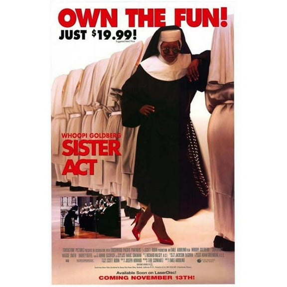 Sister Act Movie Poster Print - 27 x 40