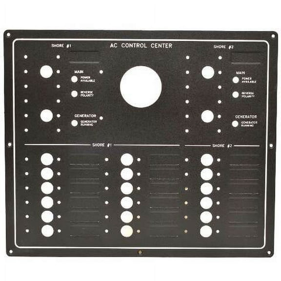 Marquis Boat Blank Breaker Panel 5766661 | AC Control Center