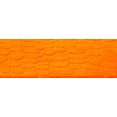 thumbnail image 3 of Gorgeous Home Linen 3-Piece Memory Foam Bathroom Rug Set, Non-Slip Embossed Cobblestone Pebble, Orange, 3 of 5