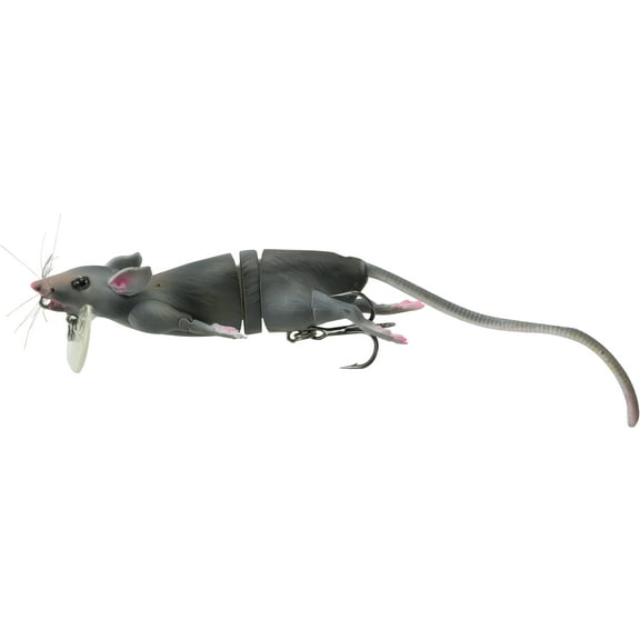 Savage Gear R-200-GY 3D Rat Bait Floating 1oz 7 3/4" Grey