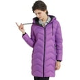 thumbnail image 4 of Orolay Women's Packable Down Jacket Light Winter Coat Contrast Hooded Puffer Jacket, 4 of 6