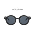 thumbnail image 2 of Gafas de sol de verano para niñas gafas de sol redondas para niños gafas de sol UV400 JShteea El nuevo, 2 of 9