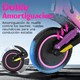 thumbnail image 5 of Scooter Eléctrico Plegable Honey Whale S2 Max Rosa, 5 of 7